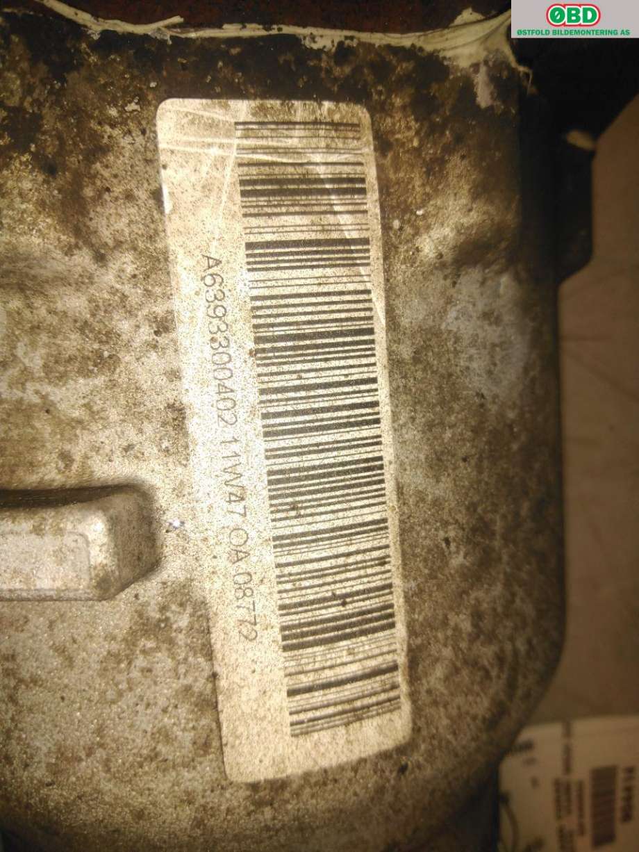 Kardang til Mercedes Vito/Viano 2010-2014 (Fase 2) (W639) (W639) (MERCEDES|A 639 330 04 02|)