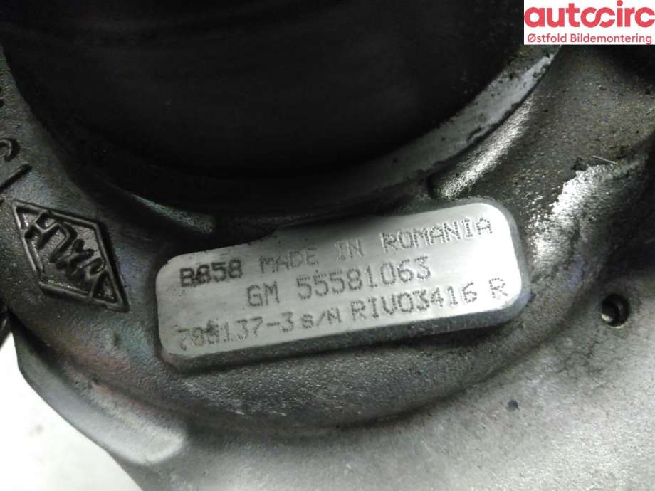 Turbo til Opel Insignia A 2014-2017 (OPEL|)