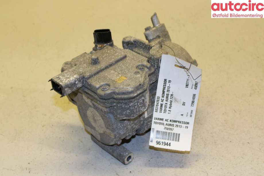 Aircondition kompressor til Toyota Auris 2015-2019 (Type II, Fase 2) (TOYOTA|8837047033|)