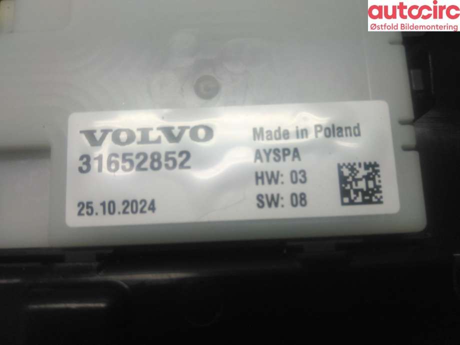 Taklyspanel til Volvo XC40 2018-2024  (VOLVO|32408298||31652852)