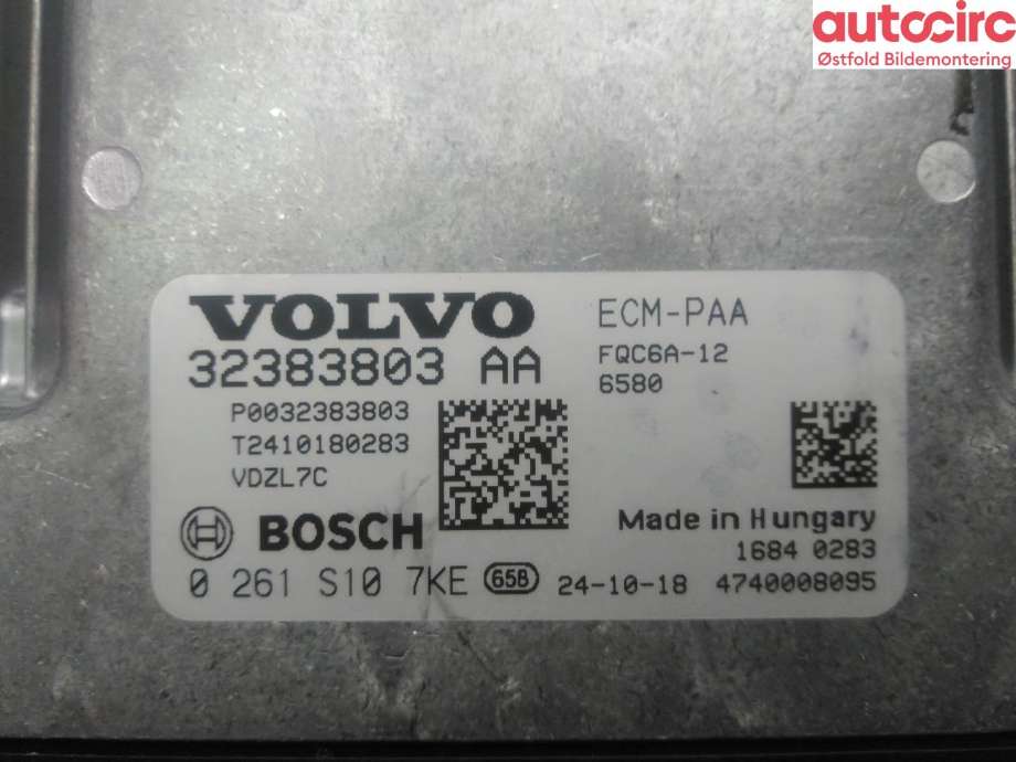 Styreenhet diverse til Volvo XC40 2018-2024  (VOLVO|36003979|)