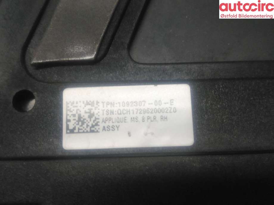 Kamera til Tesla Model S 2016-2021 (Fase 2) (TESLA|)