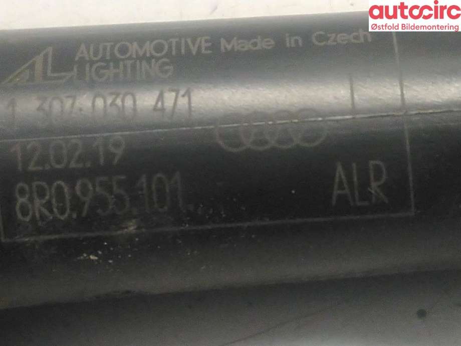 Lyktespylerdyse til Audi Q5 2012-2017 (Type I, Fase 2)  (AUDI|8R0 955 101|)