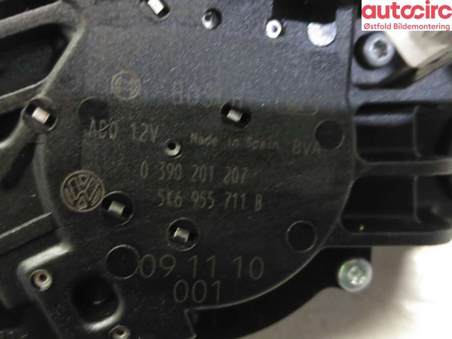 Viskermotor bakrute til VW Golf, Plus/Cross 2009-2013 (Fase 2) (VOLKSWAGEN|)