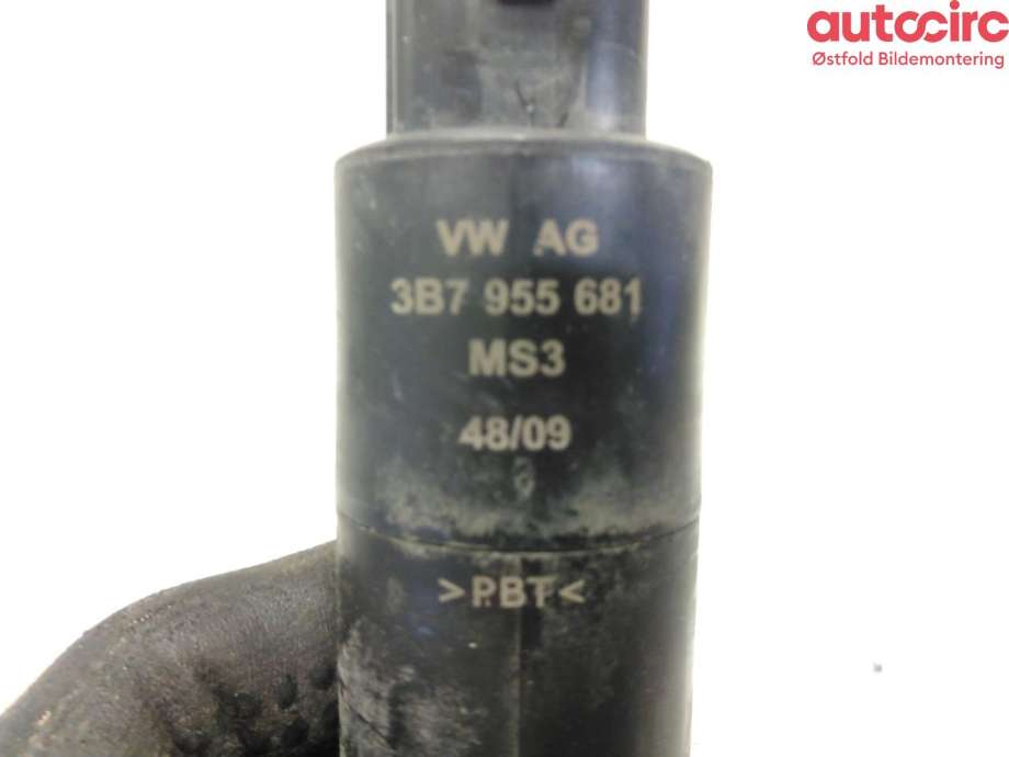 Spylerpumpe til Audi A3 2009-2012 (Type II, Fase 2)  (AUDI|3B7 955 681|)