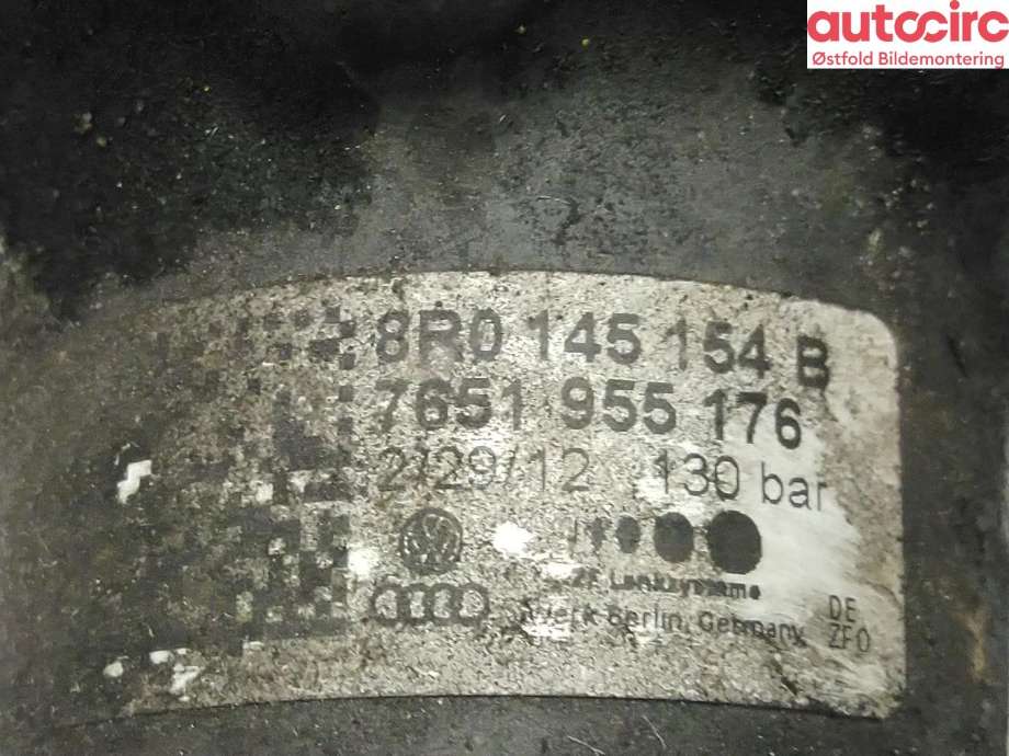 Servo pumpe mekanisk til Audi Q5 2012-2017 (Type I, Fase 2)  (AUDI|8R0 145 154 B|)