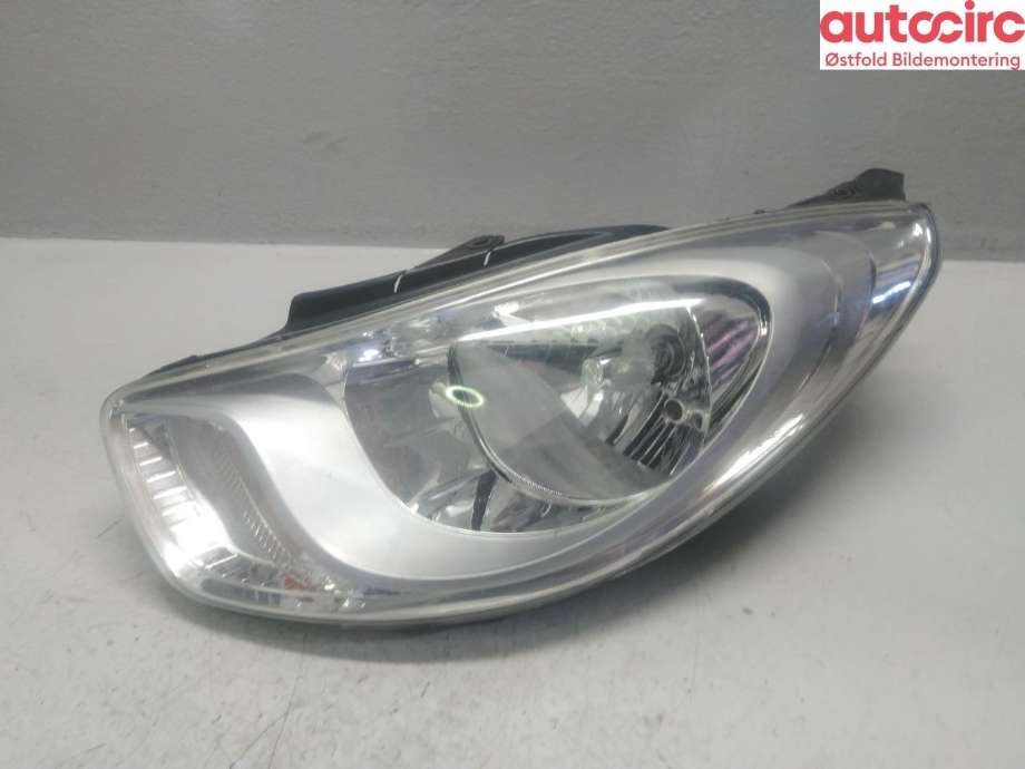 Frontlykt venstre halogen til Hyundai i10 2008-2013 (Type I) (HYUNDAI|)