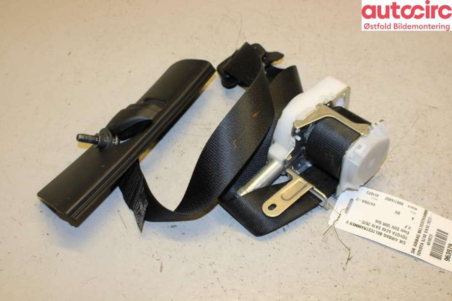 Airbag beltestrammer til Toyota bZ4X 2022-->> (TOYOTA|7322042381C0|)