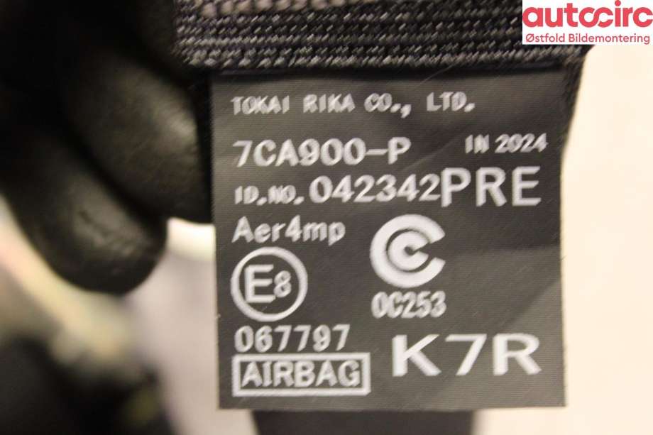 Airbag beltestrammer til Toyota bZ4X 2022-->>  (TOYOTA|7321052A81C0|)