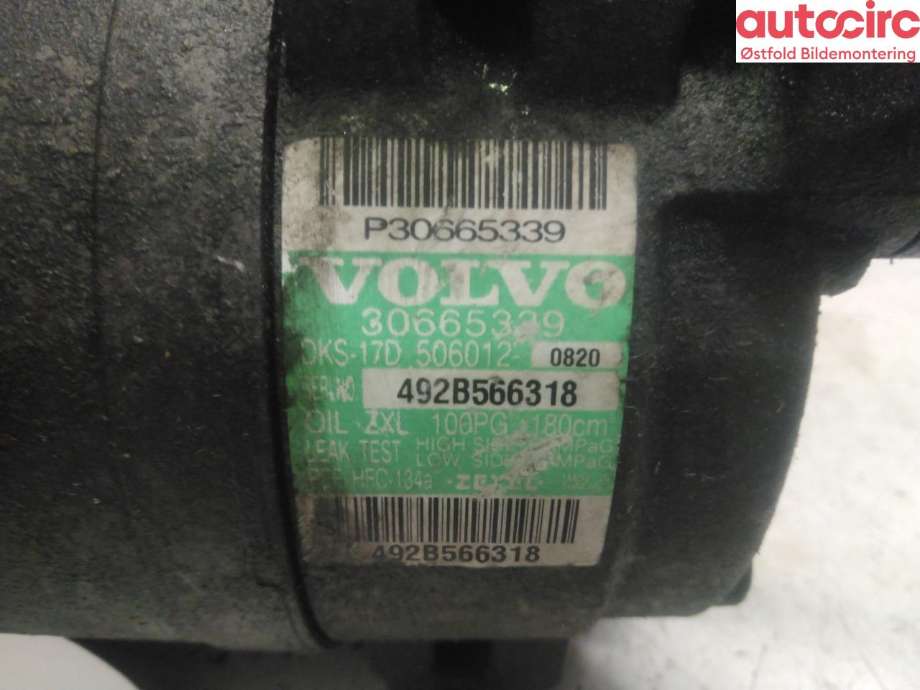 Aircondition kompressor til Volvo XC90 2002-2006 (Type I, Fase 1)  (VOLVO|)