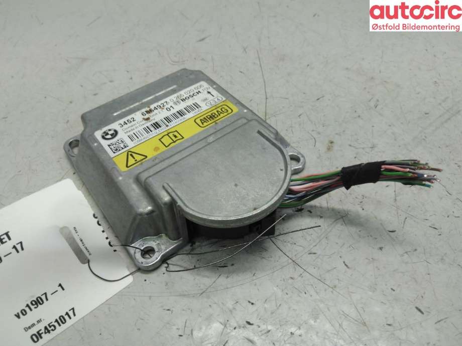 Airbag elektronikk til BMW 5-Serie 2010-2017 (F10/F11) (F10/F11) (BMW|34 52 6 886 189|)