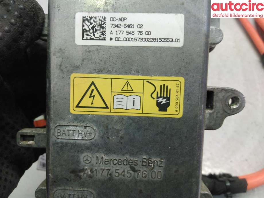 Kabel høy volt (HV) hybrid til Mercedes A-Klasse 2018-->> (W177) (W177) (MERCEDES|A 177 540 76 30|)
