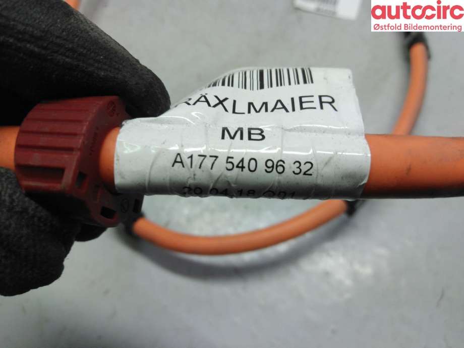 Kabel høy volt (HV) hybrid til Mercedes A-Klasse 2018-->> (W177) (W177) (MERCEDES|A 177 540 96 32|)