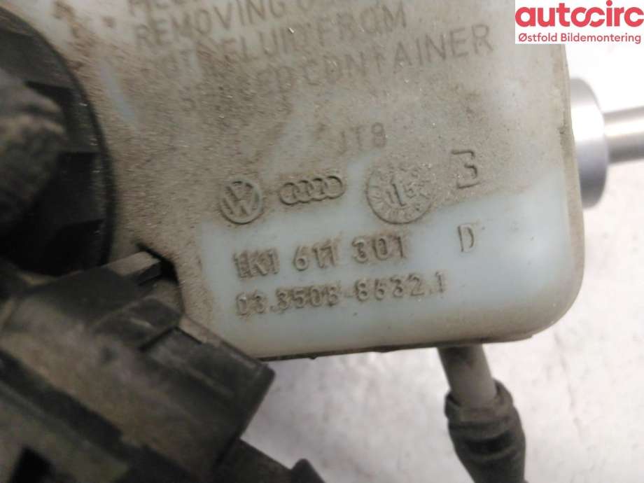 Bremsepumpe hoved til VW Caddy 2015-2020 (Type III, Fase 3) (VOLKSWAGEN|1K1 614 019 L|)