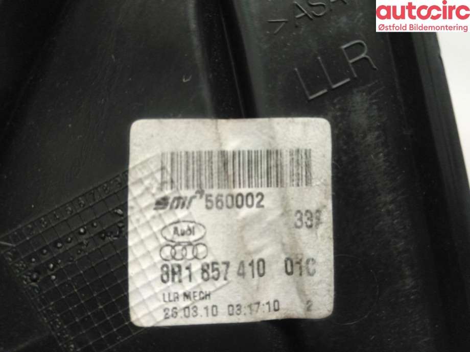 Speil høyre til Audi Q5 2008-2012 (Type I, Fase 1)  (AUDI|8R1 857 410 F|)