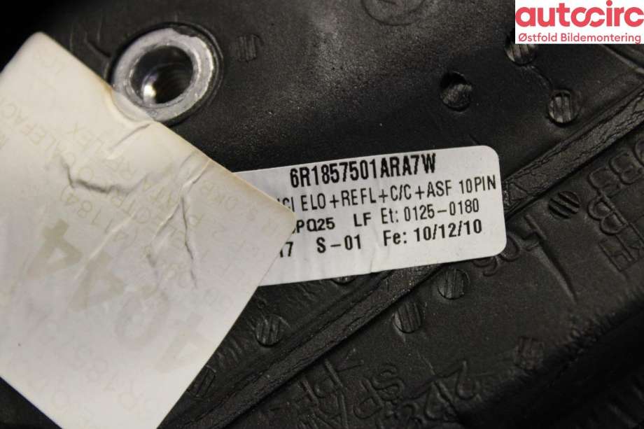 Speil venstre til VW Polo 2009-2014 (Type V, Fase 1) (VOLKSWAGEN|6R1 857 507 M|)