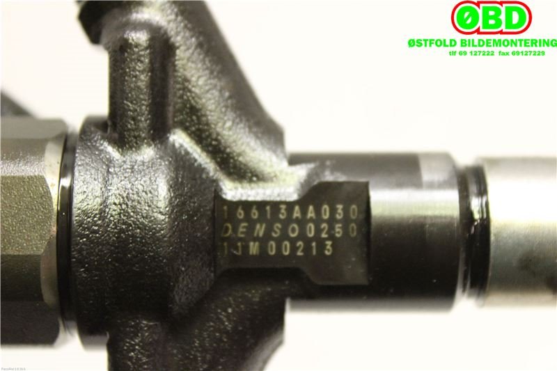 Dyse innsprøyting diesel til Subaru Impreza 2008-2012 (Type III) (SUBARU|16613AA030|)
