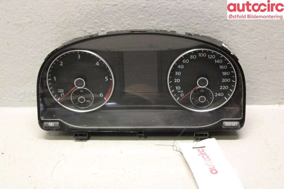 Instrumentpanel til VW Touran 2010-2015 (Type I, Fase 3) (VOLKSWAGEN|1T0 920 881 A|)