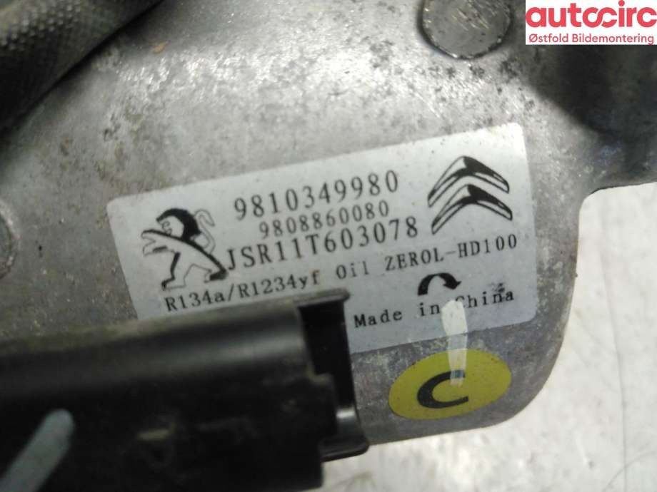 Aircondition kompressor til Citroën Berlingo 2019-->> (Type III) (CITROEN|98 103 499 80|)