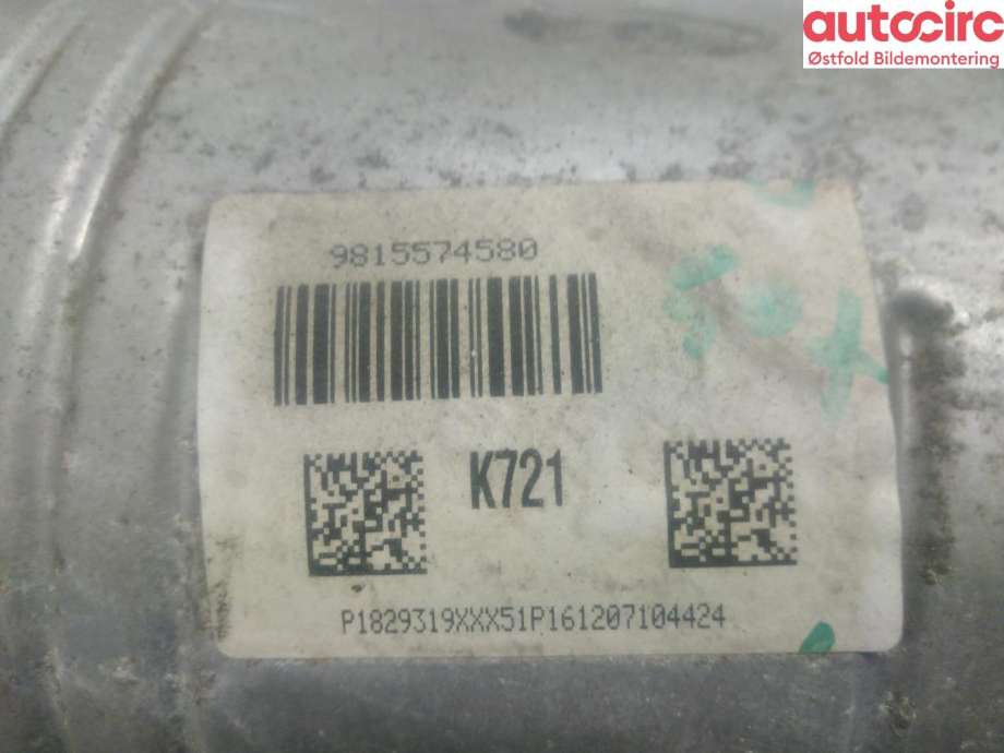Partikkelfilter til Peugeot Partner 2015-2019 (Type II, Fase 2)  (PEUGEOT|98 155 745 80|)