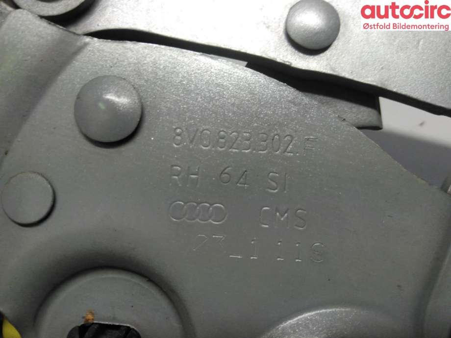Panserhengsler til Audi A3 2012-2016 (Type III, Fase 1)  (AUDI|8V0 823 302 F|)