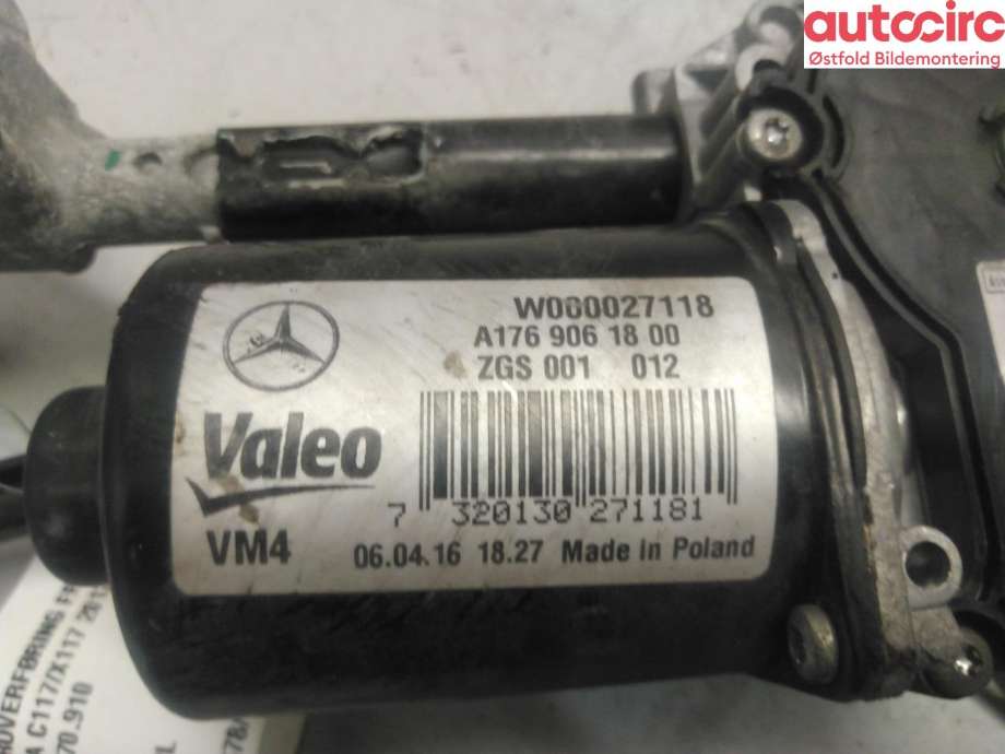 Viskeroverføring til Mercedes CLA 2013-2019 (C117) (C117) (MERCEDES|)
