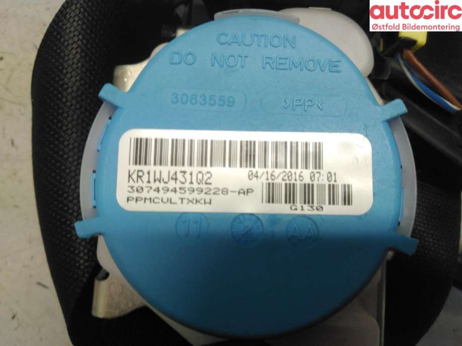 Airbag beltestrammer til Mercedes CLA 2013-2019 (C117) (C117) (MERCEDES|)