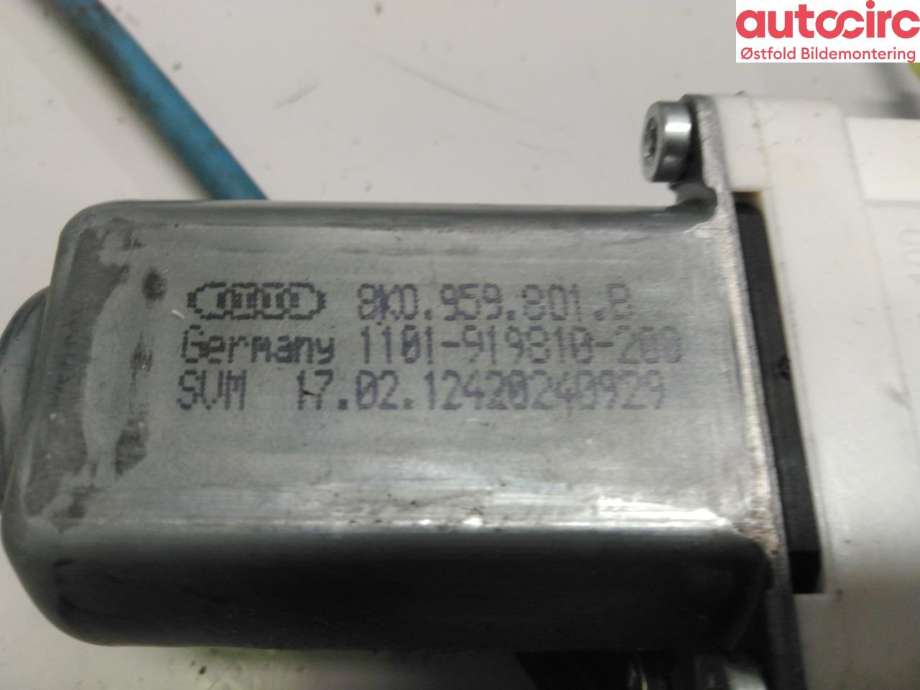 Ruteheis høyre foran til VW Sharan 2010-->> (Type II)  (VOLKSWAGEN|7N0 837 462 J|)