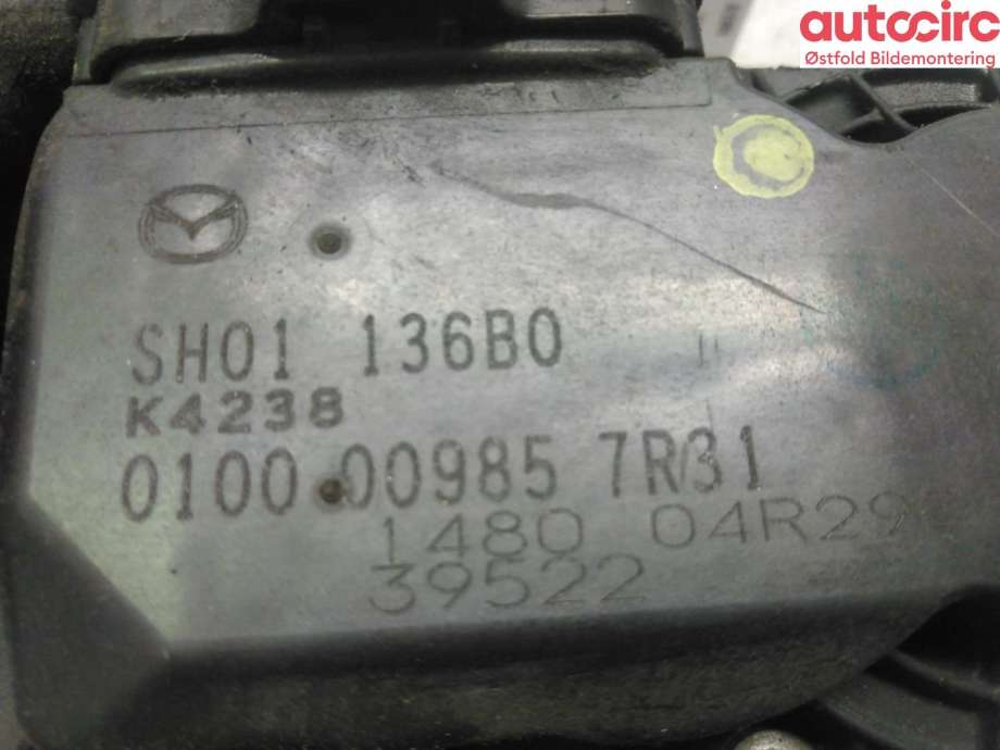 Spjeldhus til Mazda CX-5 2012-2017 (Type I)  (MAZDA|SH01136B0|)