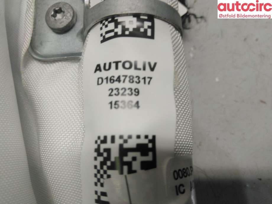 Airbag gardin høyre til Mercedes Citan 2021-->> (W420) (W420) (MERCEDES|A 420 860 25 00|)