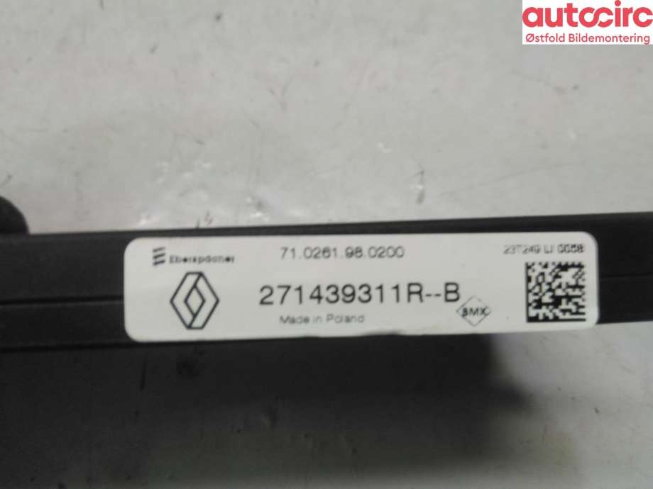 Varmeapparat register til Mercedes Citan 2021-->> (W420) (W420) (MERCEDES|A 420 830 08 00||271439311R)