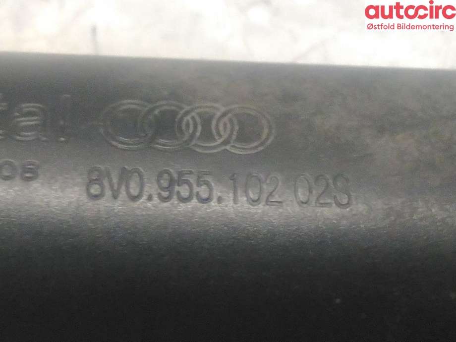 Lyktespylerdyse til Audi A3 2012-2016 (Type III, Fase 1)  (AUDI|8V0 955 102|)