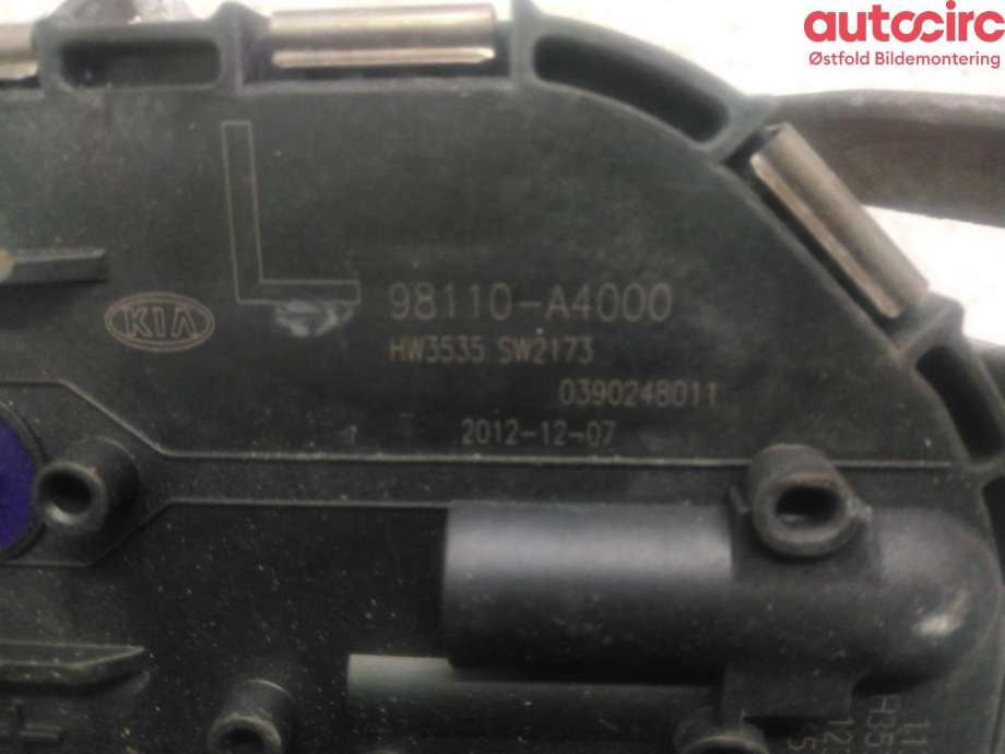 Viskermotor frontrute til Kia Carens 2013-2018 Type III  (KIA|98100A4000|)