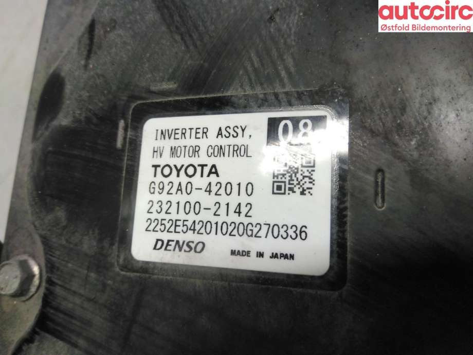 Inverter hybrid til Toyota RAV4 2019-->> (Type V)  (TOYOTA|G92A042110|)