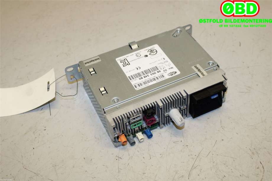 Bilstereo navigasjon til Citroën C4, Picasso 2013-2018 (Type II)  (CITROEN||9809334880)