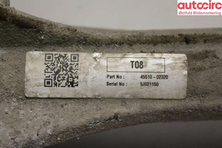 Tannstang elektrisk til Toyota Auris 2015-2019 (Type II, Fase 2)  (TOYOTA|4551002320|)