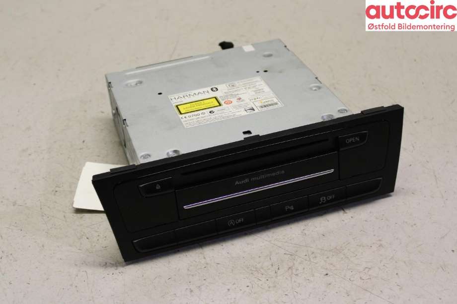 Bilstereo navigasjon til Audi A5 2007-2016 (Type I) (AUDI|8R1 035 666 AX|)