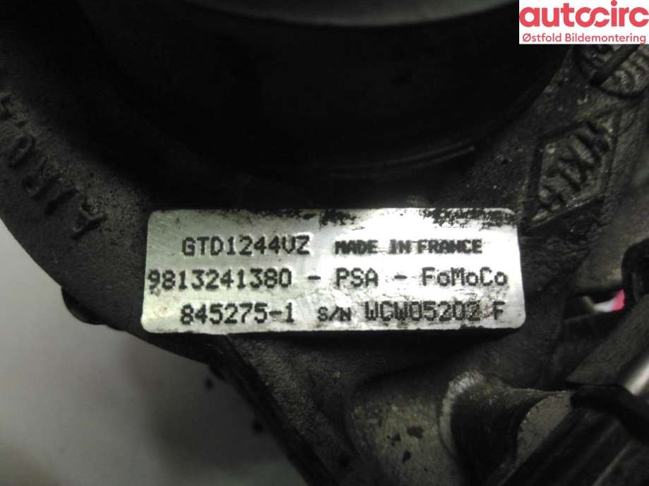 Turbo til Ford Transit Connect 2018-->> Type II, Fase 2  (FORD|2191031|)