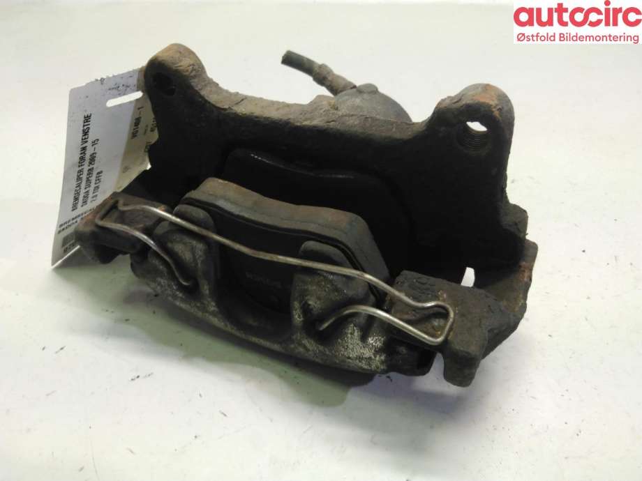 Bremsecaliper venstre foran til Škoda Superb 2008-2015 (Type II) (SKODA|1K0 615 123 E|)