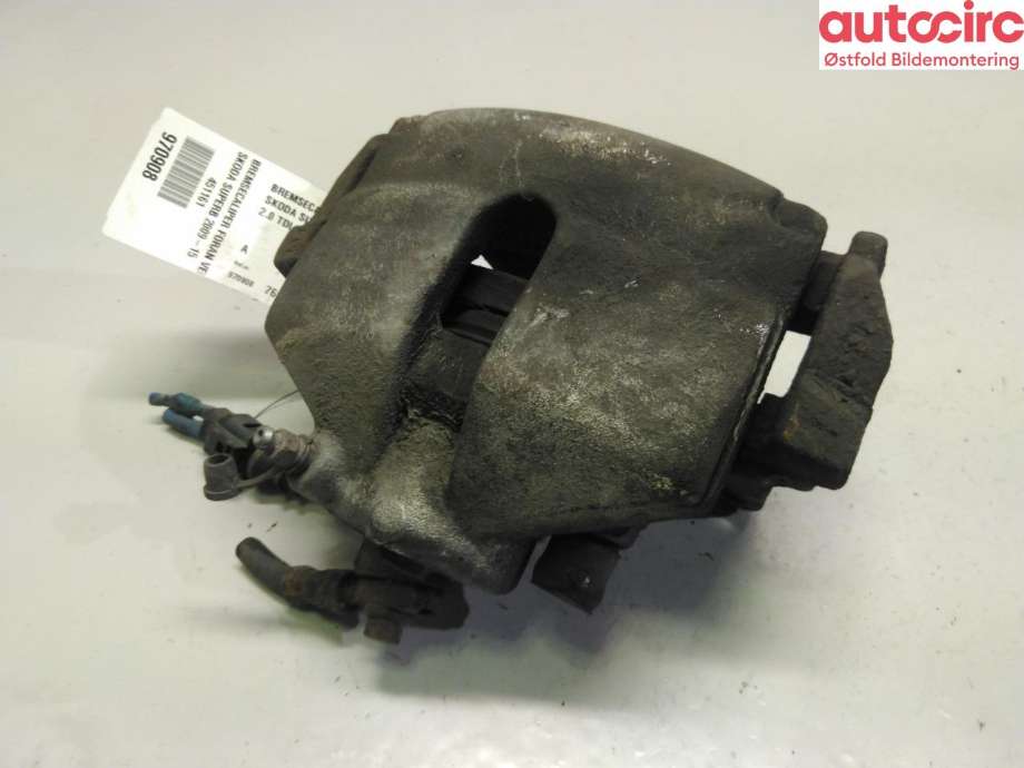 Bremsecaliper venstre foran til Škoda Superb 2008-2015 (Type II) (SKODA|1K0 615 123 E|)