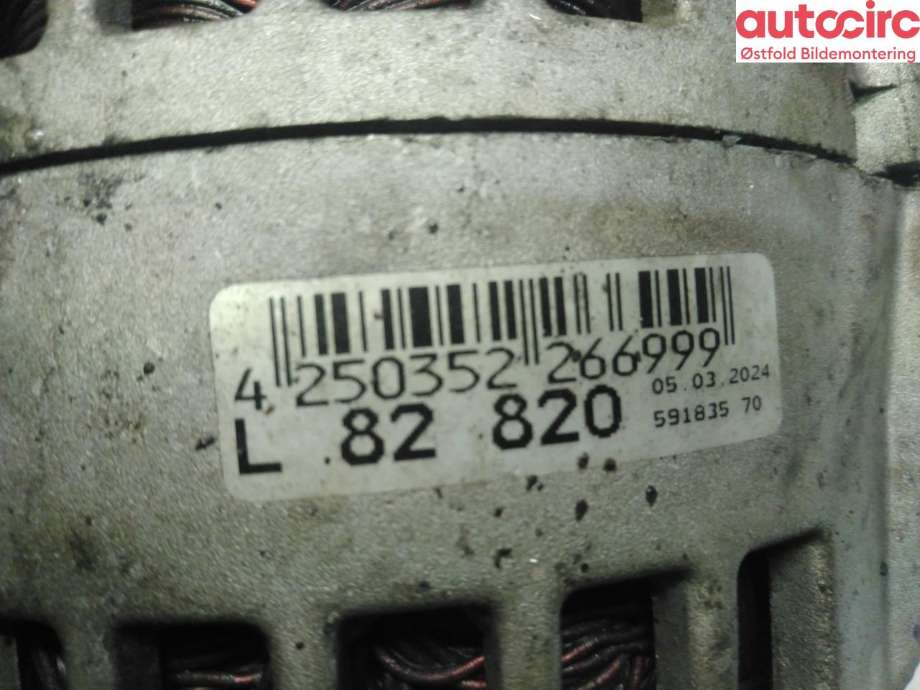 Dynamo til Audi A6, Allroad 2008-2011 (Type II, Fase 2) (C6) (C6) (AUDI|059 903 015 R|)