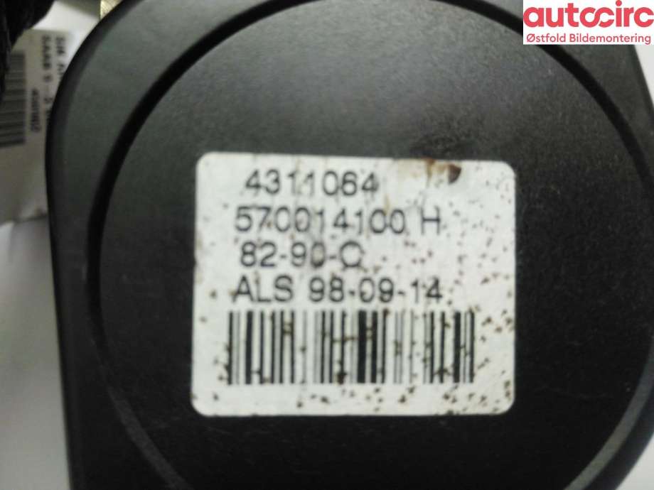 Airbag beltestrammer til Saab 9-3 1998-2002 (Type I) (SAAB|)