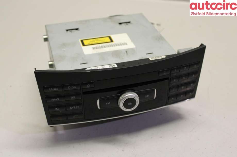 Bilstereo navigasjon til Mercedes E-Klasse, 2009-2013 (Fase 1) (W212) (W212) (MERCEDES|)