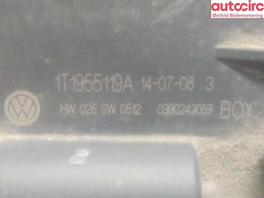 Viskeroverføring til VW Caddy 2010-2015 (Type III, Fase 2)  (VOLKSWAGEN|1T1 955 023 A|)