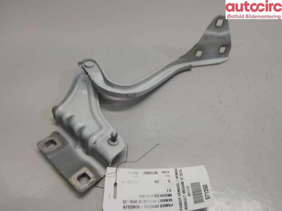 Panserhengsler til Renault Megane 2016-->> Type IV (RENAULT|654017017R|)