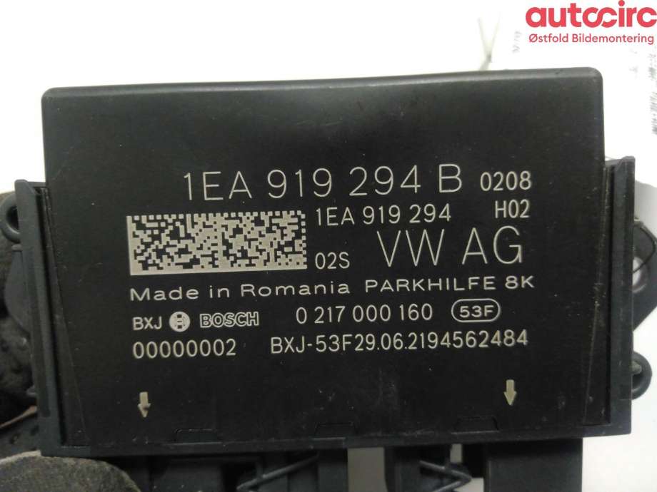 Styreenhet parkering til VW ID.4 2020-->>  (VOLKSWAGEN|1EA 919 294 D||1EA 919 294 B)