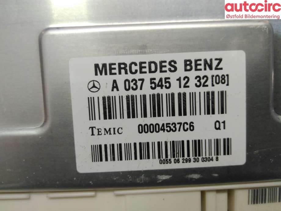 Styreenhet nivå/luftfjæring til Mercedes CLS 2004-2010 (C219) (C219) (MERCEDES|A 037 545 12 32|)