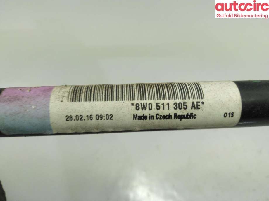 Stabilisatorstag bak til Audi A4 2015-2019 (Type V, Fase 1) (B9) (B9) (AUDI|8W0 511 305 AE|)