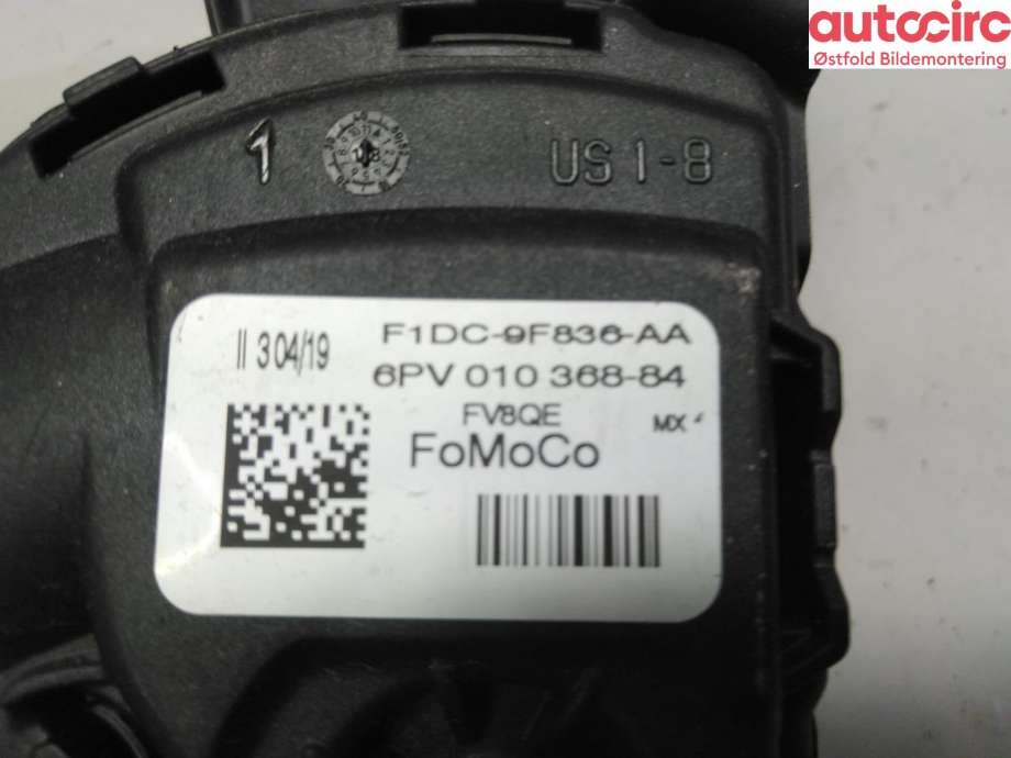 Pedal gass til Ford Transit Connect 2018-->> Type II, Fase 2  (FORD|1872196||F1DC-9F836-AA)