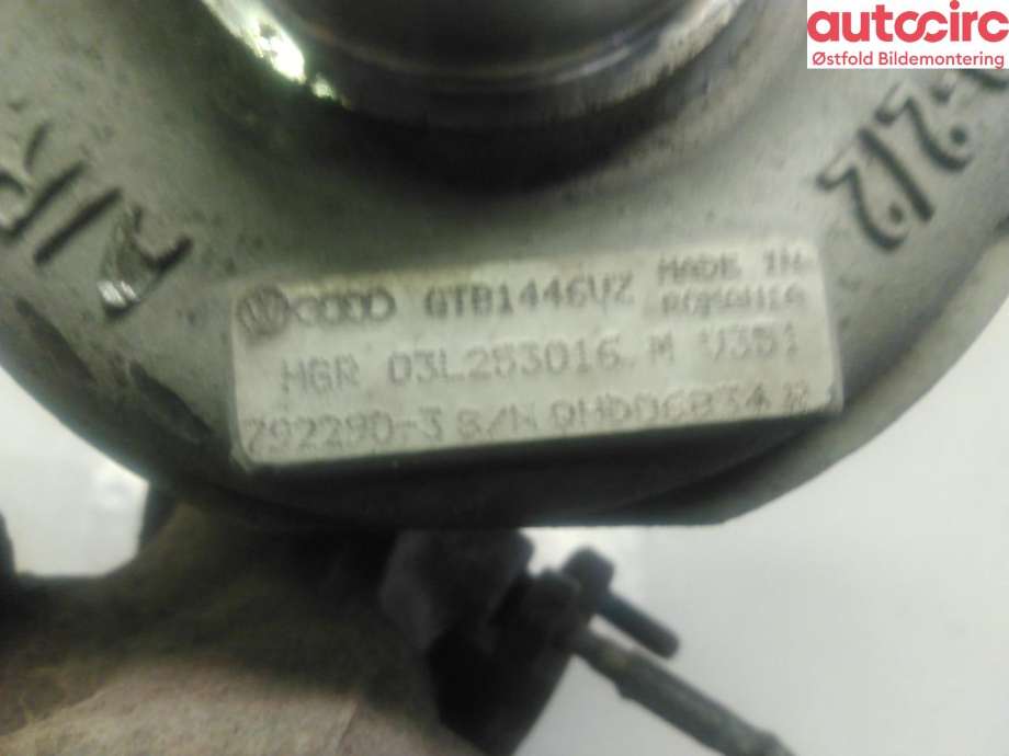 Turbo til VW Transporter / Caravelle 2009-2015 (Fase 2) (T5) (T5) (VOLKSWAGEN|03L 253 016 M|)